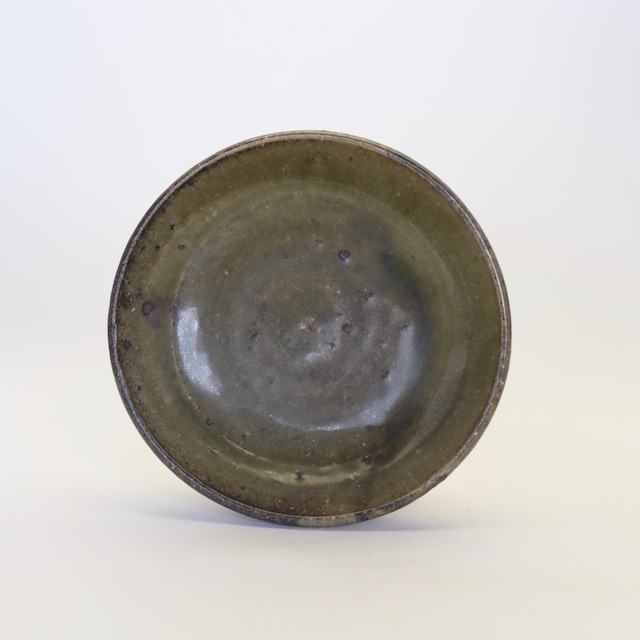 土屋由起子　灰釉皿A