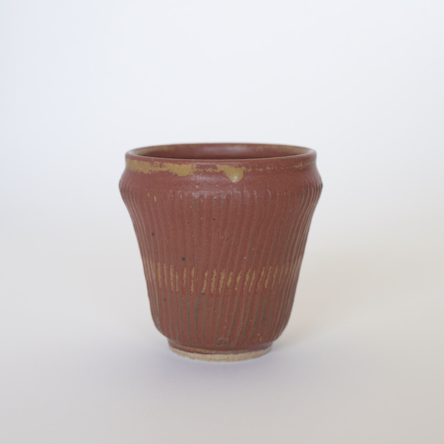 中里隆　アンダーソンランチ　アイアンレッド線文カップ