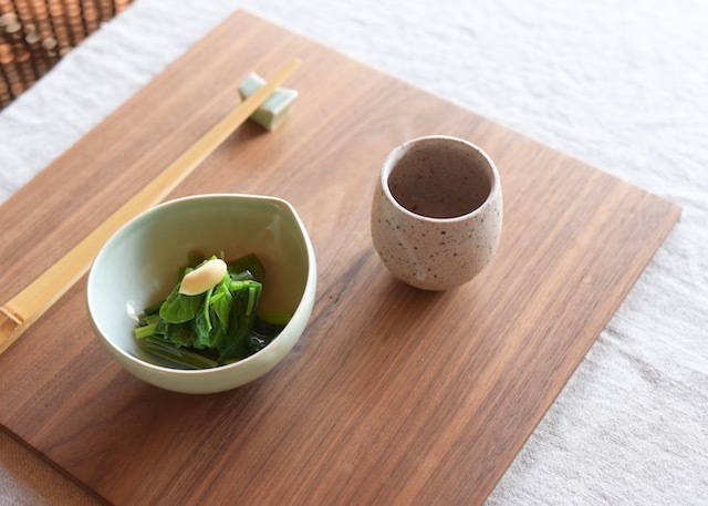 中里花子 うずら 陶器 3点セット 唐津 茶碗 湯呑み