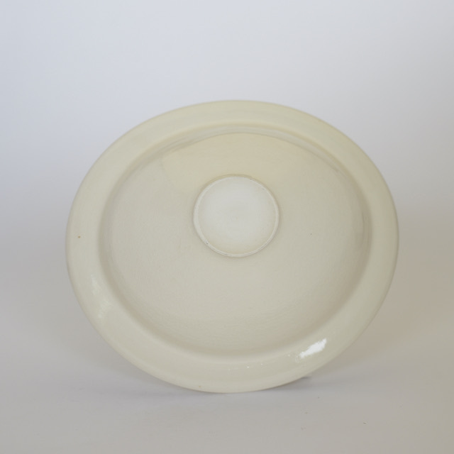 中里花子 リムボール 白 20センチ 中里花子 リムボール 白 20センチ 中里花子】Rim Bowl L