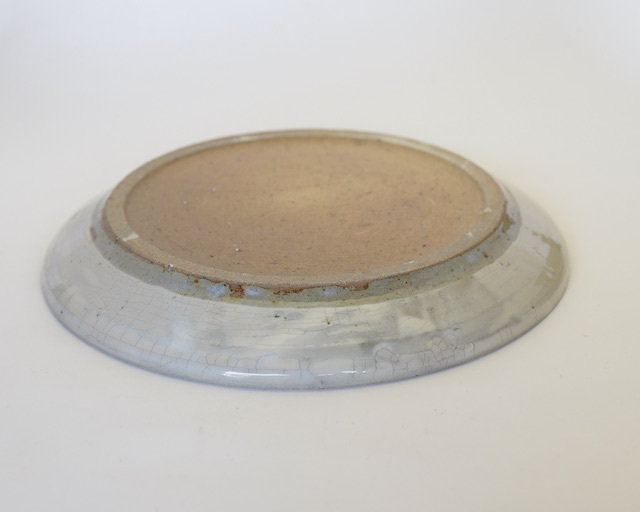 中里花子 粉引貫入ディナープレート24cm