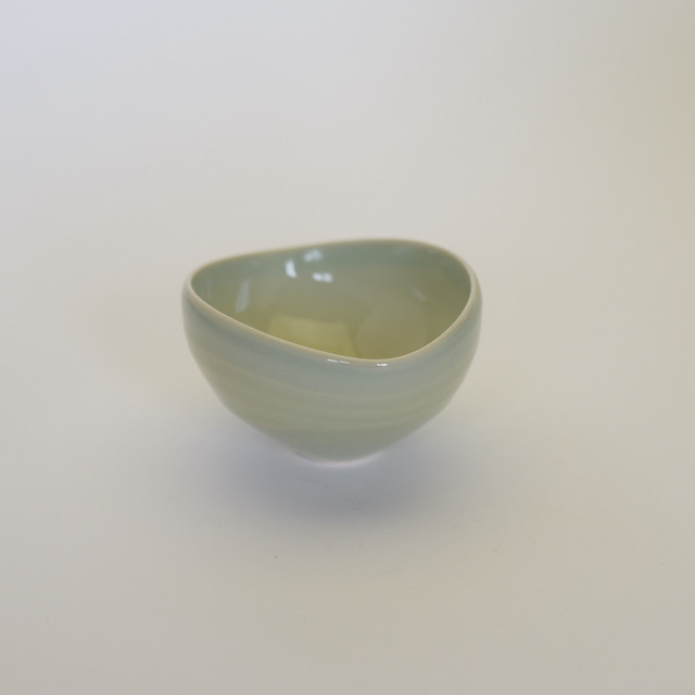 中里花子　緑青磁 鉢 中里花子 緑青磁 鉢