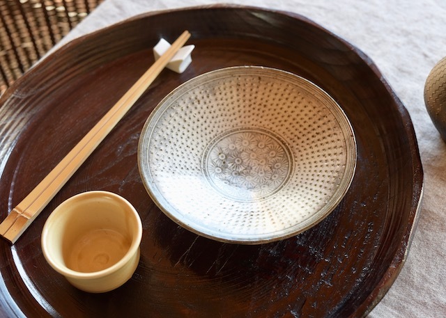 中里隆 唐津三島皿