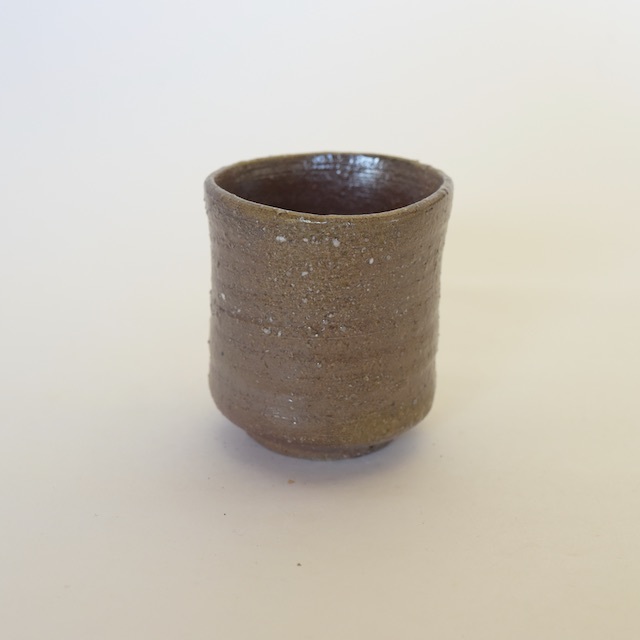 中里隆 信楽焼締め湯呑み