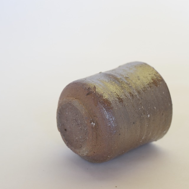 中里隆 信楽焼締め湯呑み