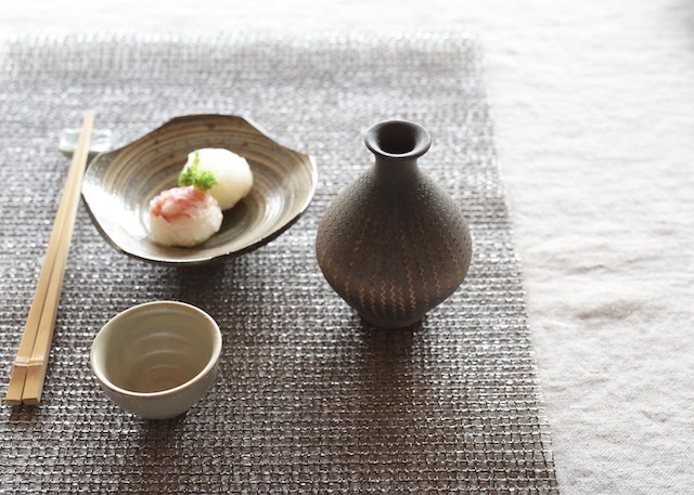 中里隆の酒器 テラシッジ三島徳利 作家もの器で引き出物 和食器