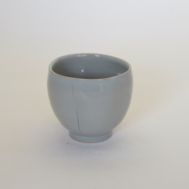 中里隆 青磁瓜形湯呑