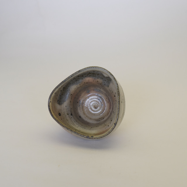 唐津焼 中里隆 唐津絵粉引三方湯呑み 素敵な器作家のうつわが
