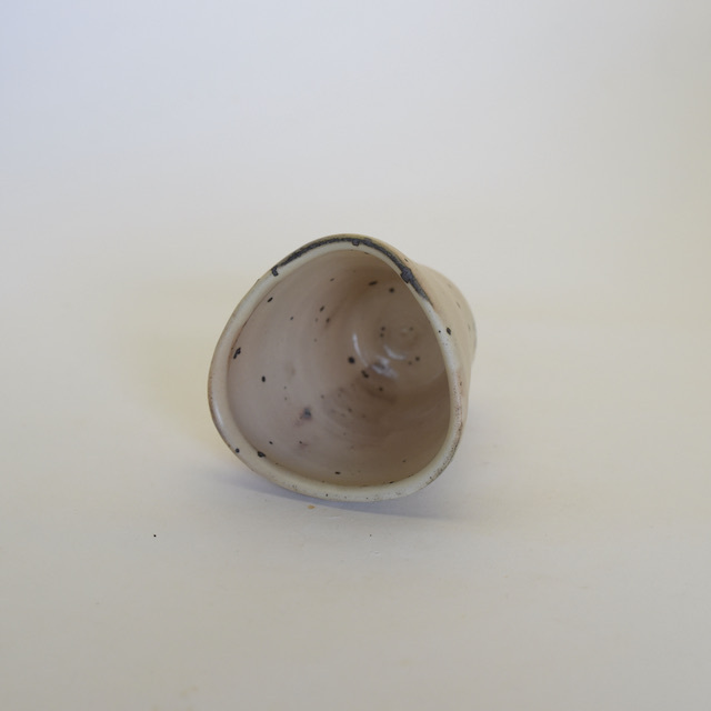 希少作★中里隆★焼き締めしのぎ文湯のみ★栞 希少作☆中里隆☆焼き締めしのぎ文湯のみ☆栞