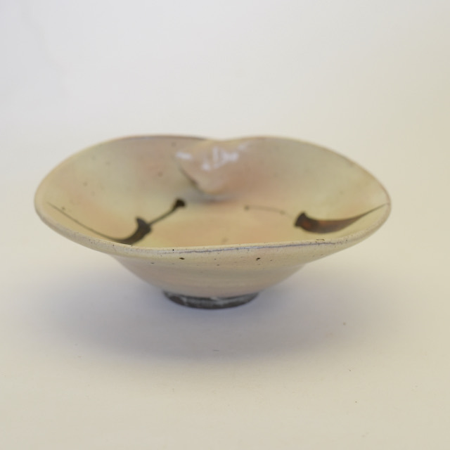 中里隆 絵粉引蛤向付