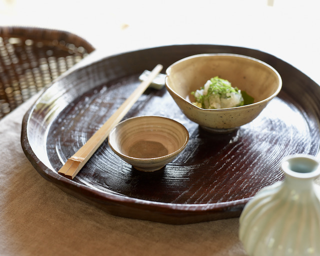 唐津焼 中里隆 唐津刷毛目ぐい呑み 盃 素敵な器作家のうつわが