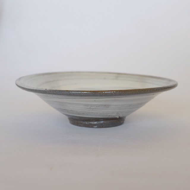 中里隆の唐津刷毛目深皿 17cm深皿