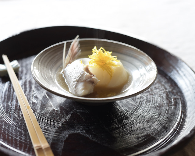 中里隆の唐津刷毛目深皿 17cm深皿