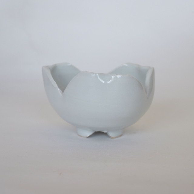 作家もの器 中里隆 アンダーソンランチ白磁割山椒向附