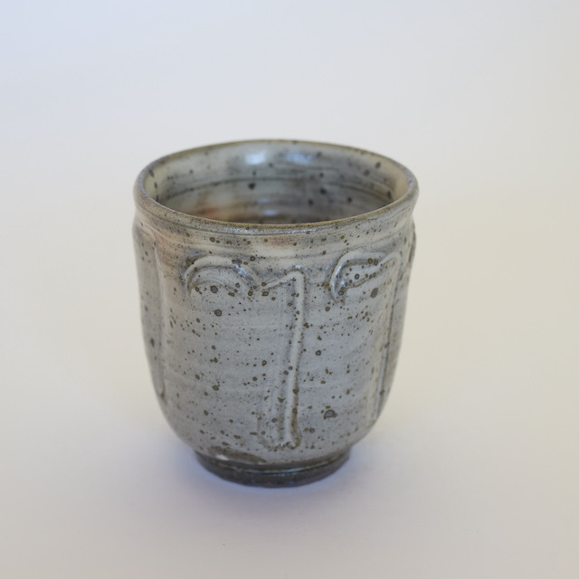 唐津焼 中里隆 唐津絵粉引湯呑み 素敵な器作家のうつわが
