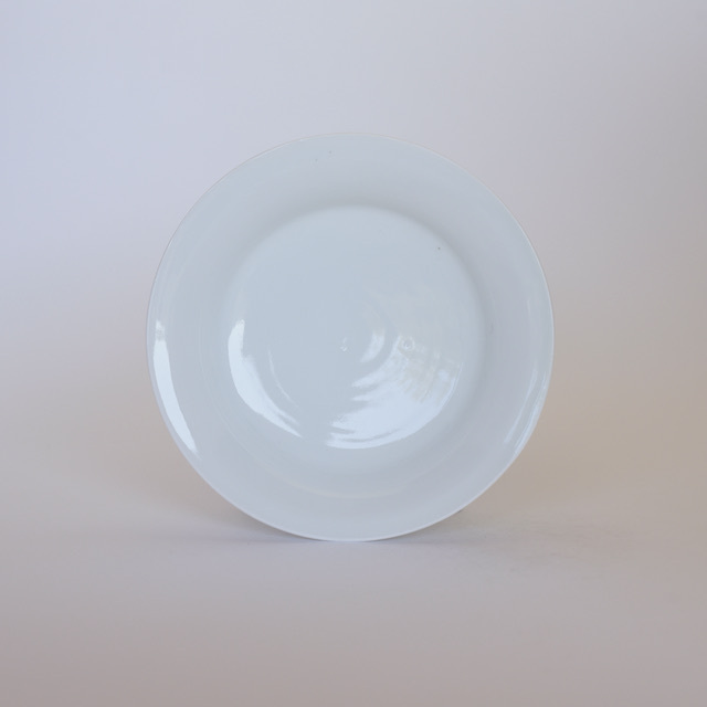 中里隆　アンダーソンランチ・白磁小皿　