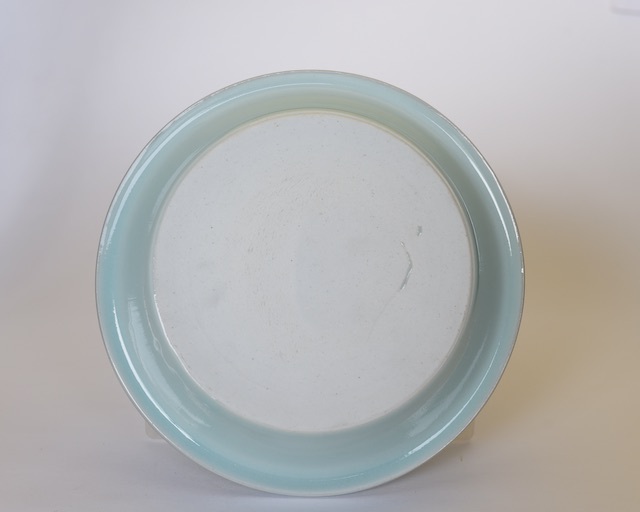 【新品】中里隆　アンダーソンランチ　白磁平皿 中里隆 アンダーソンランチ 青白磁皿 作家もの器で引き出物 和