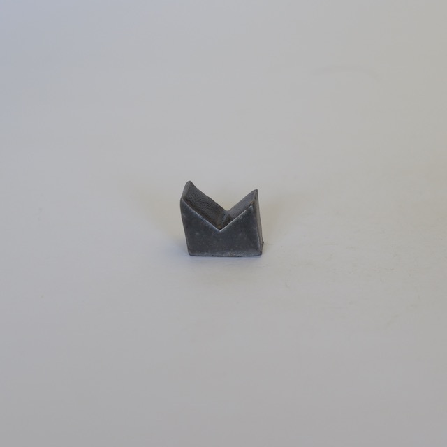 中里隆　黒釉箸置 マット（1客）