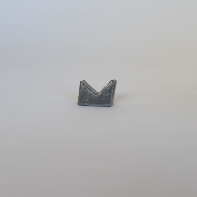 中里隆　黒釉箸置 マット（1客）