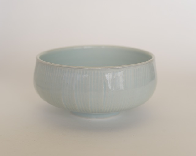 中里隆　アンダーソンランチ　青白磁線文鉢