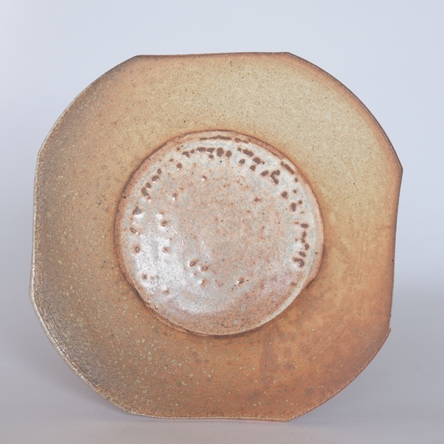 中里隆　アンダーソンランチ志野釉角切皿　D【送料無料】