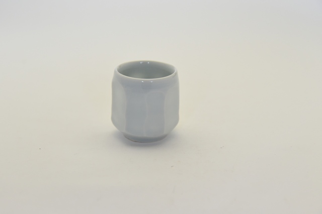 中里隆　アンダーソンラン　青白磁つぼつぼ 【茶道具】