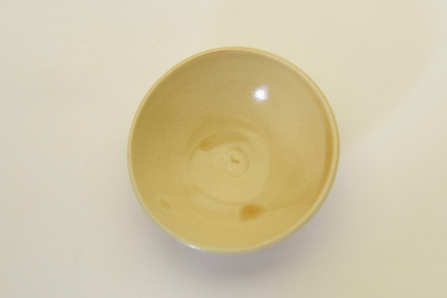 中里隆 倚山窯 黄釉ぐい呑【酒器】【盃】