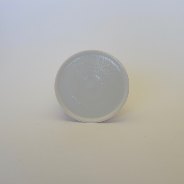 中里隆　スケルツコー　白磁豆皿