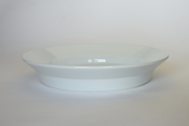 中里隆の日常のうつわ 白磁器 深皿 カレー皿 素敵な器作家のうつわが