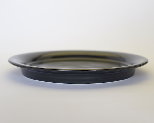 中里隆　日常のうつわ　プレートL　kuro【平皿】