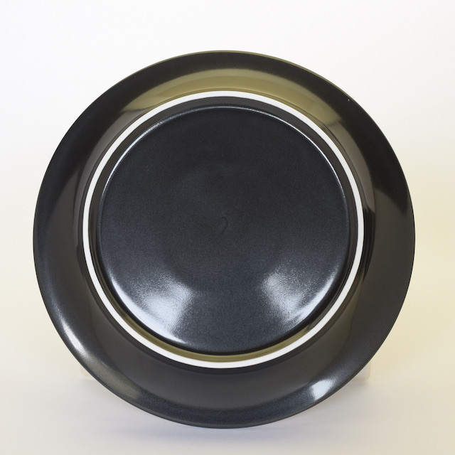 中里隆の日常の器シリーズ プレート中（中皿） 白磁器 作家もの器で