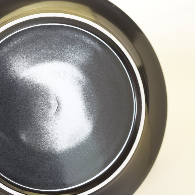 中里隆の日常の器シリーズ プレート中（中皿） 白磁器 作家もの器で