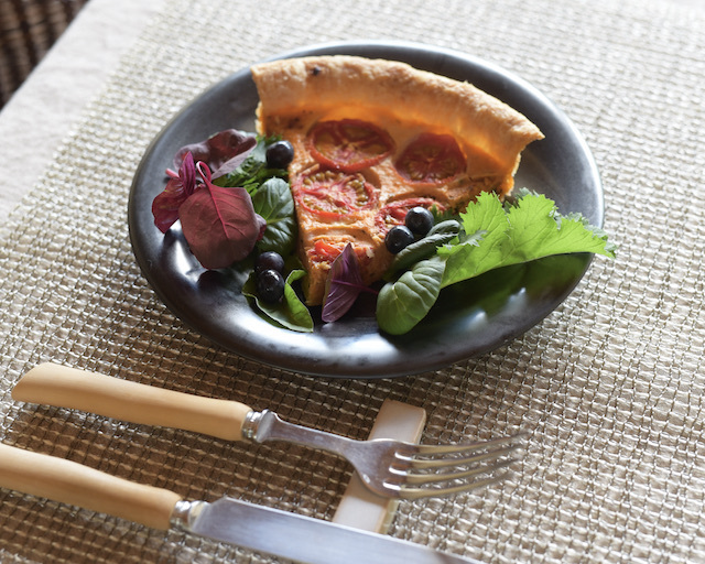 中里隆の日常の器シリーズ プレート中（中皿） 白磁器 作家もの器で