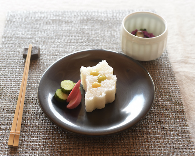 中里隆の日常の器シリーズ プレート中（中皿） 白磁器 作家もの器で