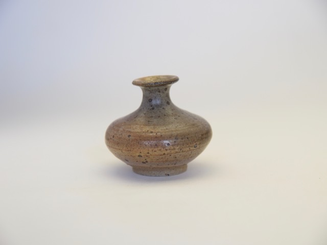 土屋由起子　茜唐津小花入れ【一輪挿し】