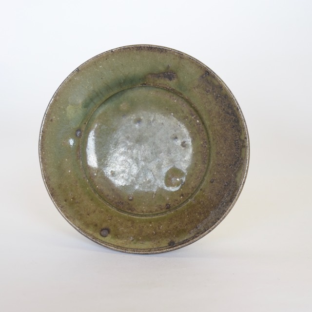 土屋由起子 灰釉皿