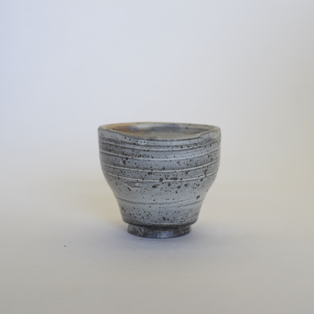 唐津焼 中里隆 唐津絵粉引三方湯呑み 素敵な器作家のうつわが見つかる