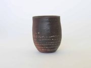 古谷朱里　花の木点文湯呑