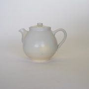 中里花子 コーヒーポット WHT&DB 器作家中里花子の陶器のコーヒードリッパー 作家もの器で