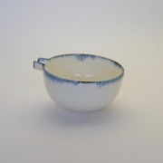 中里花子　ブルー皮鯨片口　【酒器】