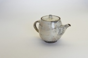 井銅心平　刷毛目急須【茶器】【陶器】【和食器】