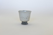 井銅心平　粉引先付