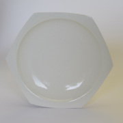 中里花子　リムボール　白　20センチ 中里花子 リムボール 白 20センチ 中里花子】Rim Bowl L