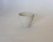 大庭一仁　リーチホワイトコーヒーカップH