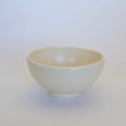 中里隆　クリーム白釉飯碗【ご飯茶わん】