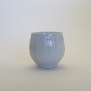 希少作★中里隆★焼き締めしのぎ文湯のみ★栞 希少作☆中里隆☆焼き締めしのぎ文湯のみ☆栞