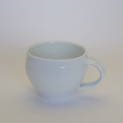 中里隆　 唐津　白磁マグカップ