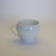中里隆　 唐津　白磁マグカップ
