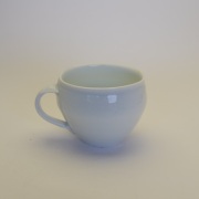 中里隆　 唐津　白磁マグカップ