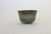 中里隆　アンダーソンランチ　ブルーアセロ釉ぐい呑み【酒器】【盃】【送料無料】